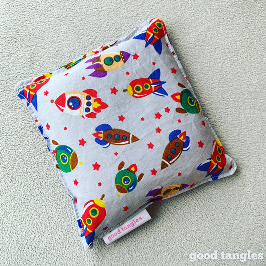 Mini Heatie Wheatie - Rocket (14x14cm square)