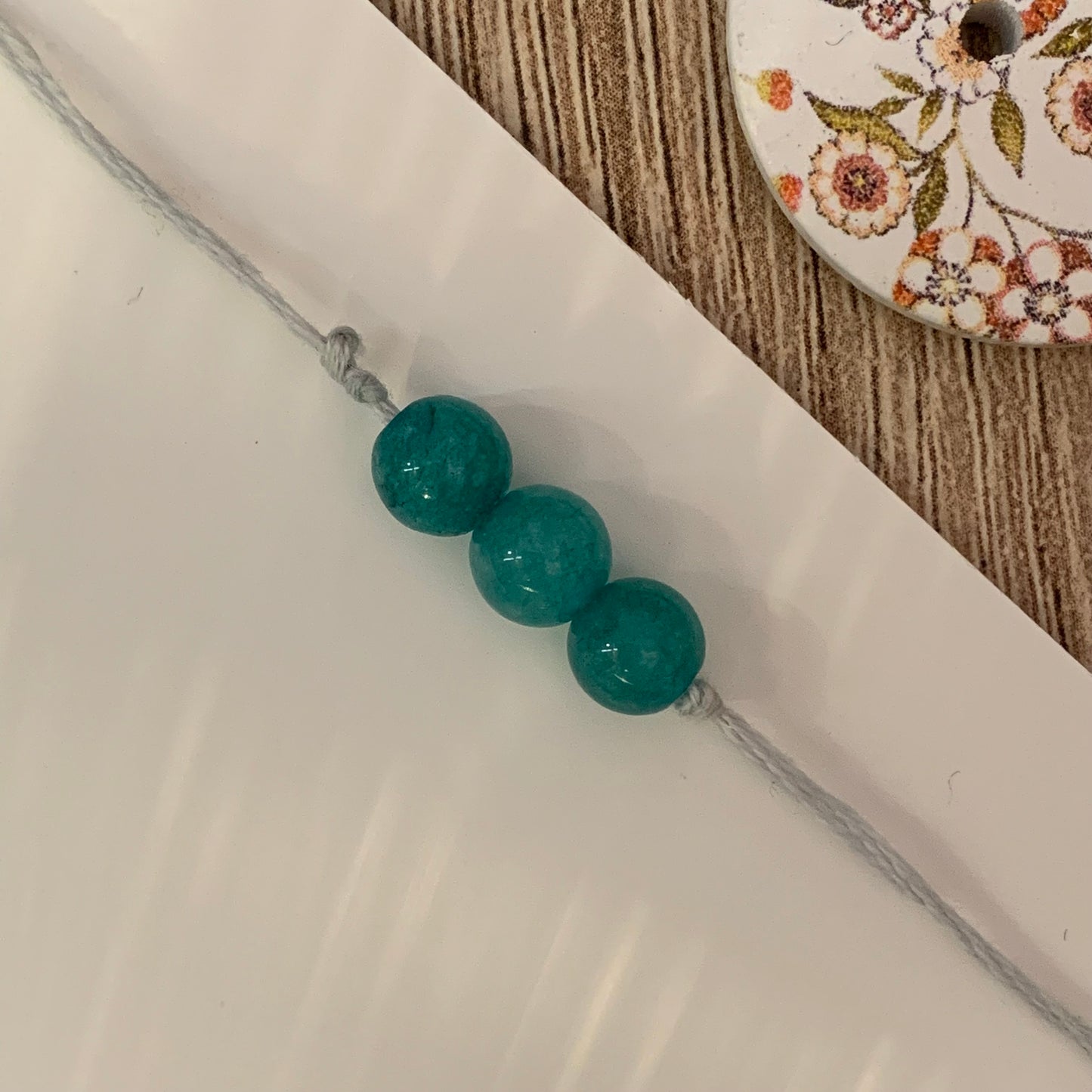 Bloom Bracelet Teal/Blue