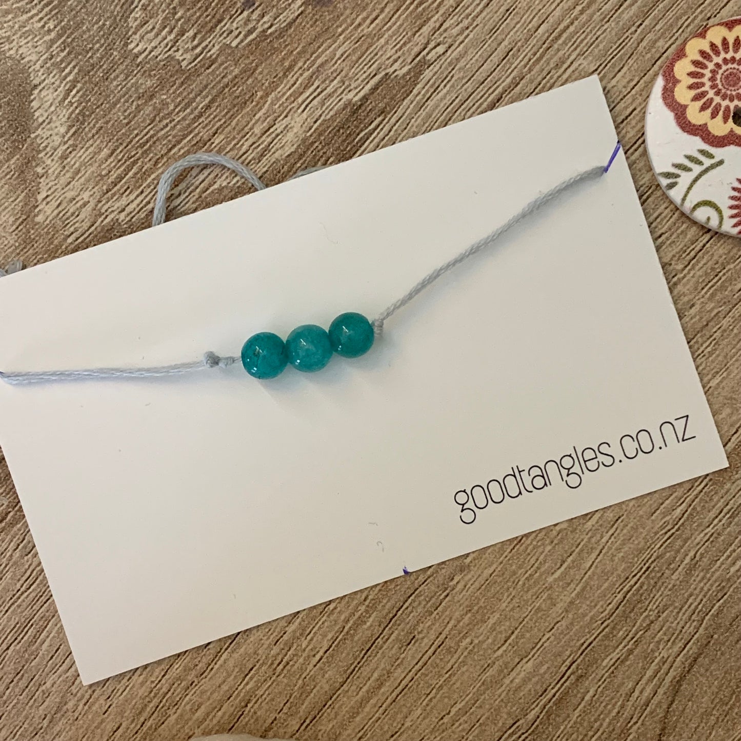 Bloom Bracelet Teal/Blue