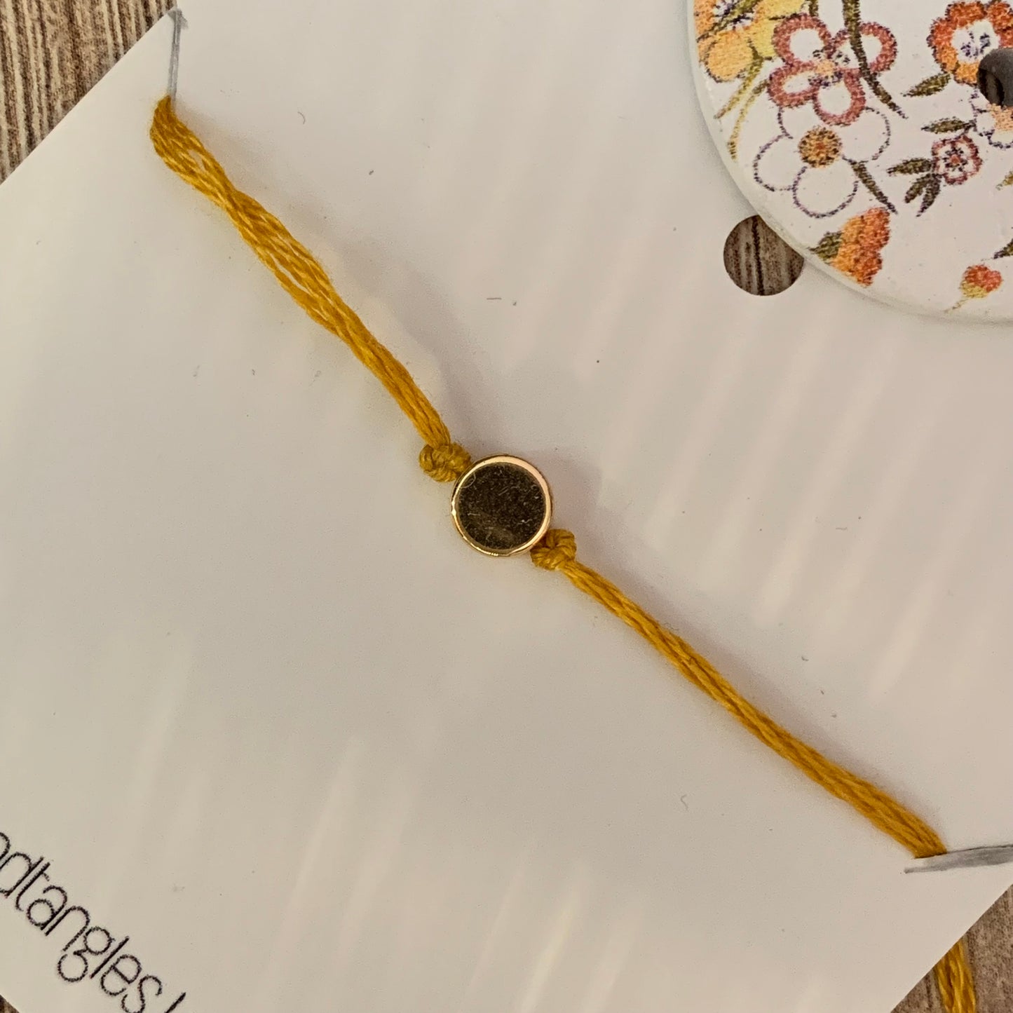 Bloom Bracelet Gold/ Mustard