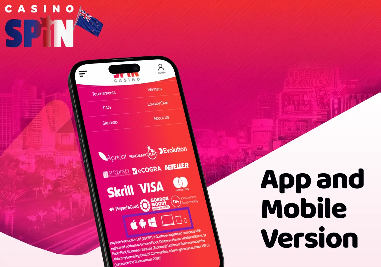 The mobile version makes casino gaming easy on any device.